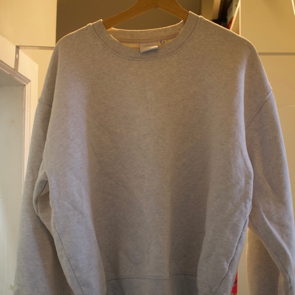 Gray Crewneck Sweatshirt